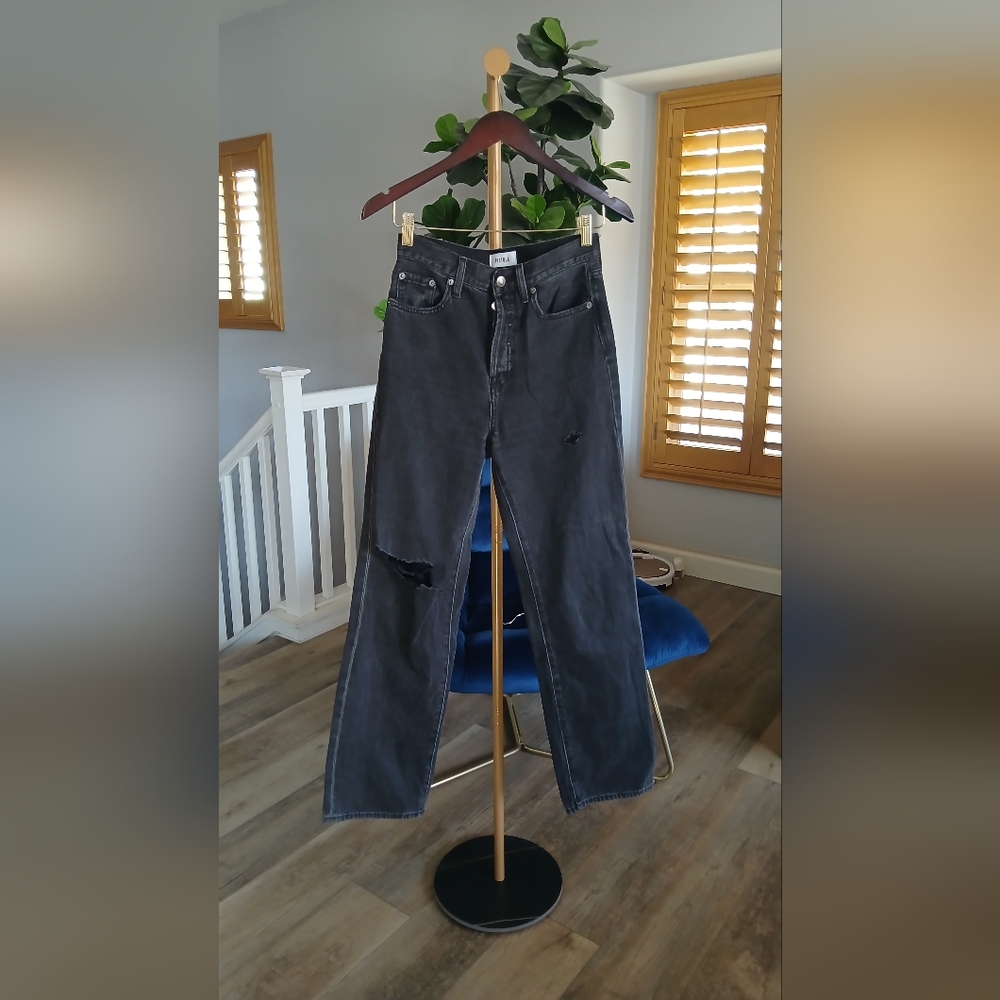 Pistola Cassie Super High-Rise Straigh Jeans. Size 25. - Picture 2 of 9